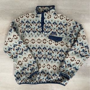 Patagonia Lightweight Synchilla Snap-T Fleece Pullover - Women's (patterned)